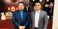 دیدار رئیس فدراسیون ورزش های رزمی با رئیس هیات رزمی استان قزوین